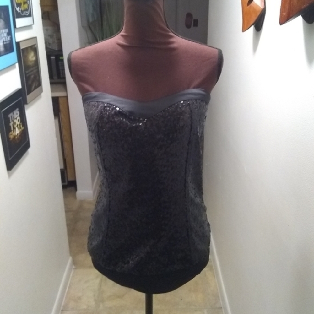 Sassy Sequin Bustier